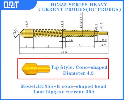 HC355 Series HeavyCurrent Probes(HC PROBES）