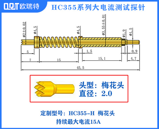 HC335 系列大电流针